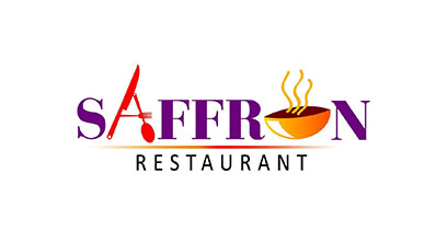 SAFFRON RESTAURANT logo