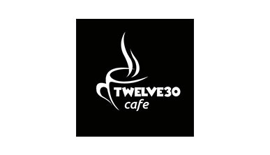 TWELVE 30 CAFE logo