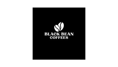 BLACK BEAN COFFEES logo